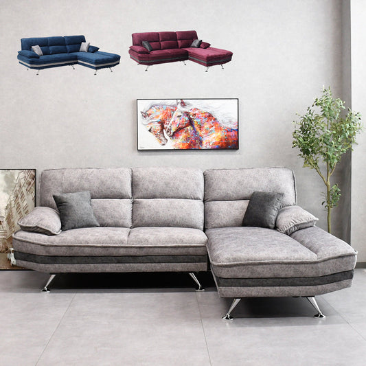 左右対応 傷や水に強く耐久性が高いカウチソファ スムーステック Fulect(フレクト)|家具のセレクトショップ