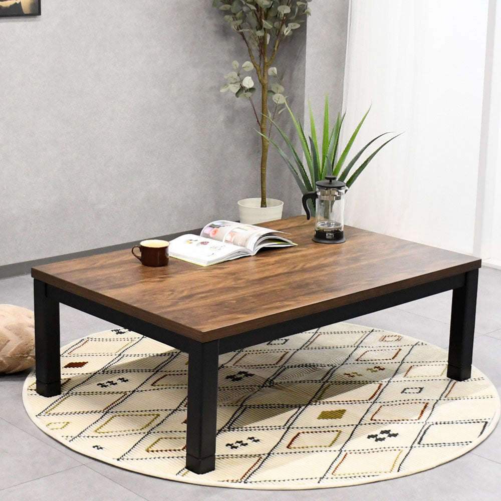 ヴィンテージ調 こたつテーブル 選べる4サイズ（80・105・120・150cm