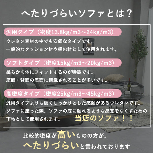 へたりにくい高密度ウレタンカウチソファ Fulect(フレクト)|家具のセレクトショップ
