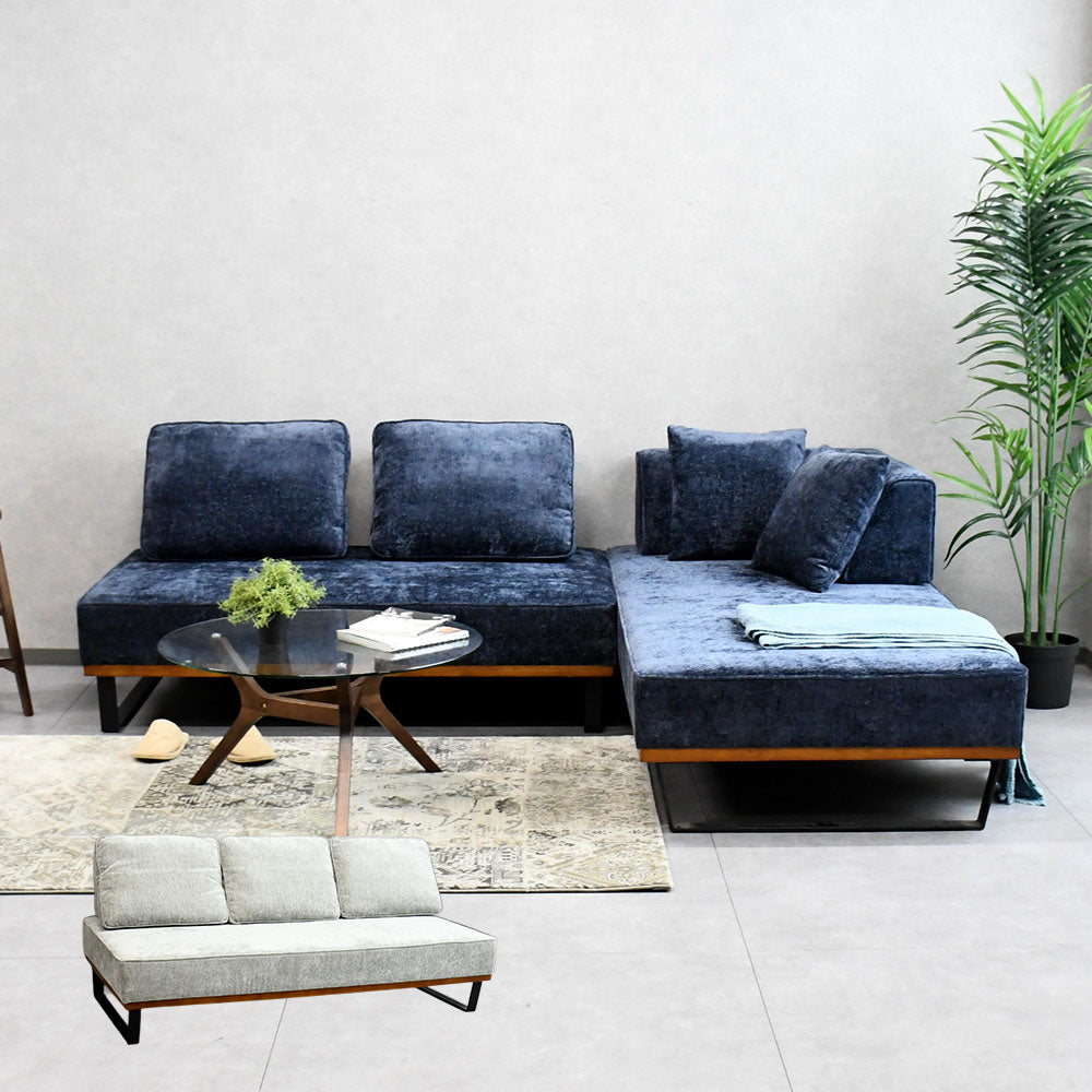 組み合わせ自在のモジュールソファ｜2人掛け・3人掛け・カウチも自由に