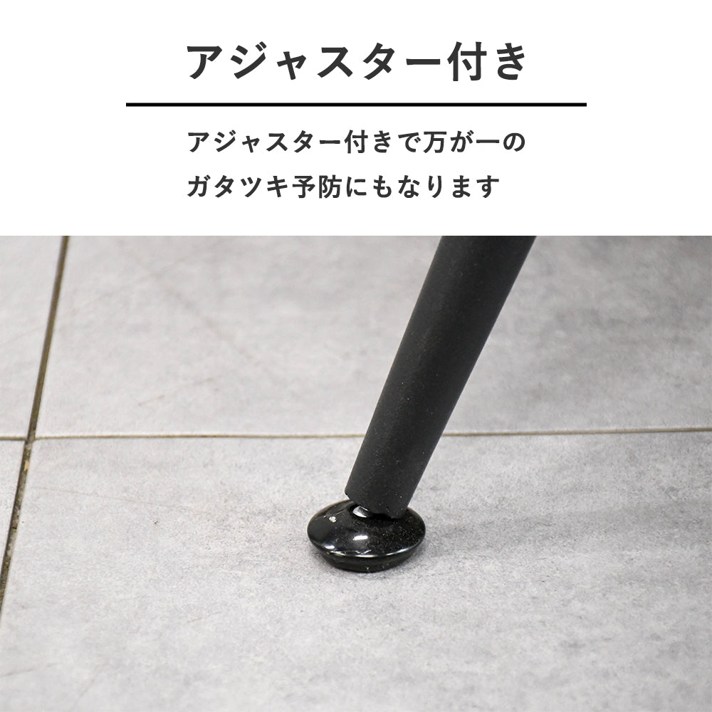 セラミックローテーブル｜選べる100cm・125cm｜グレーストーン天板 × スチール脚
