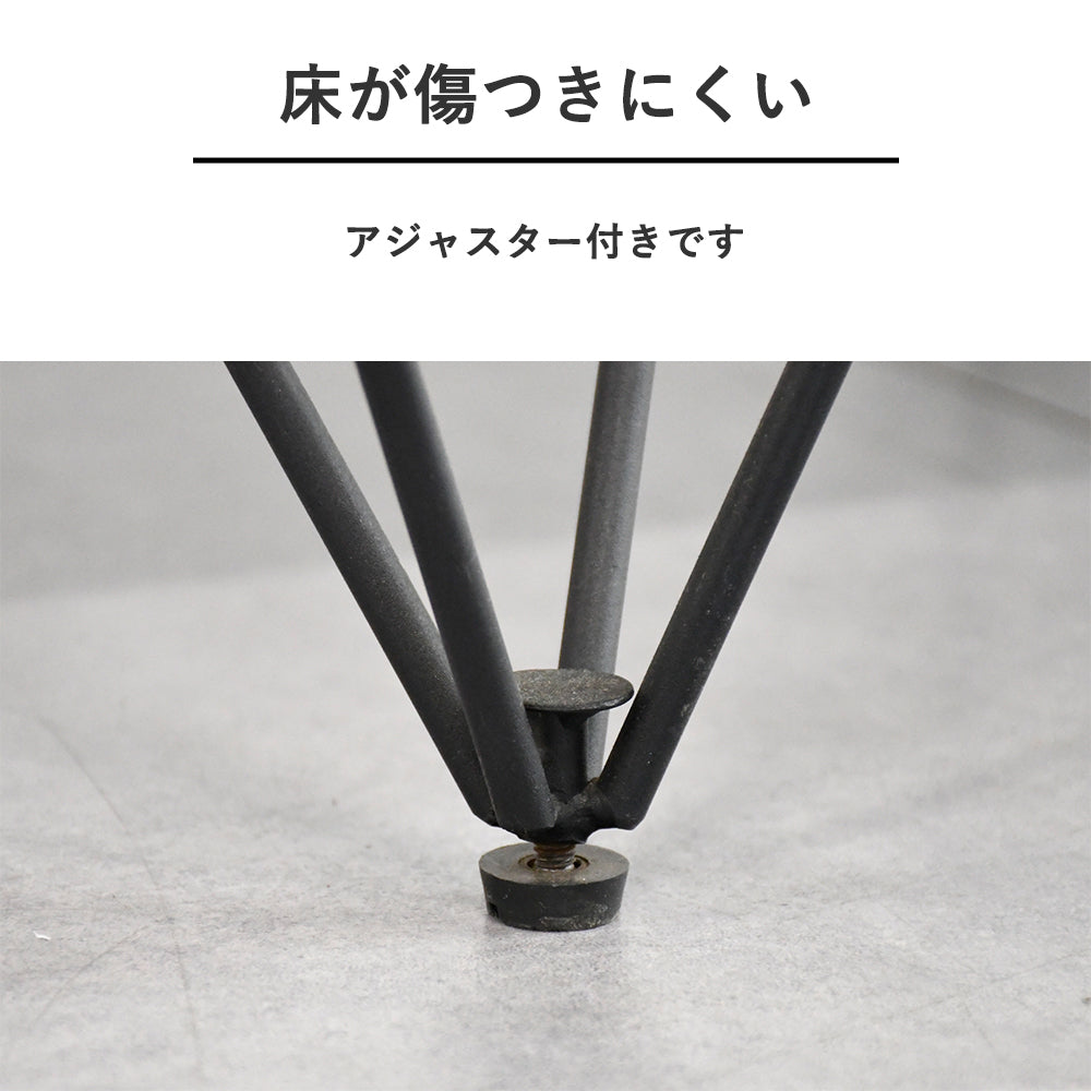 ローテーブル セラミック天板｜スクエア×アイアン脚・モダンデザイン・幅90cm