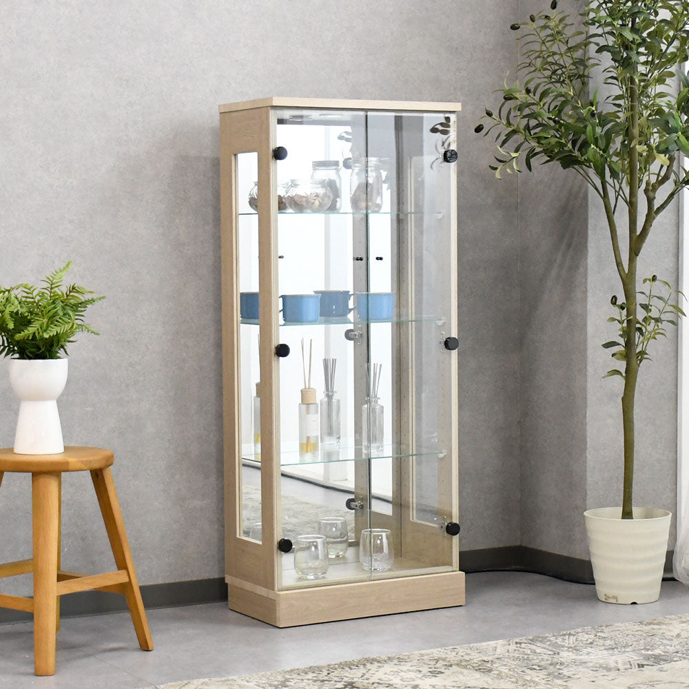 【届いてすぐ使える完成品】50cm幅 コレクションボード｜魅せる収納で空間をセンスアップ